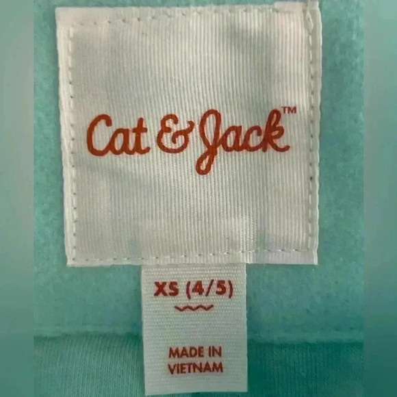 Cat & Jack NWT Girls Mint Green Coat Size 4/5 XS - Picture 4 of 11